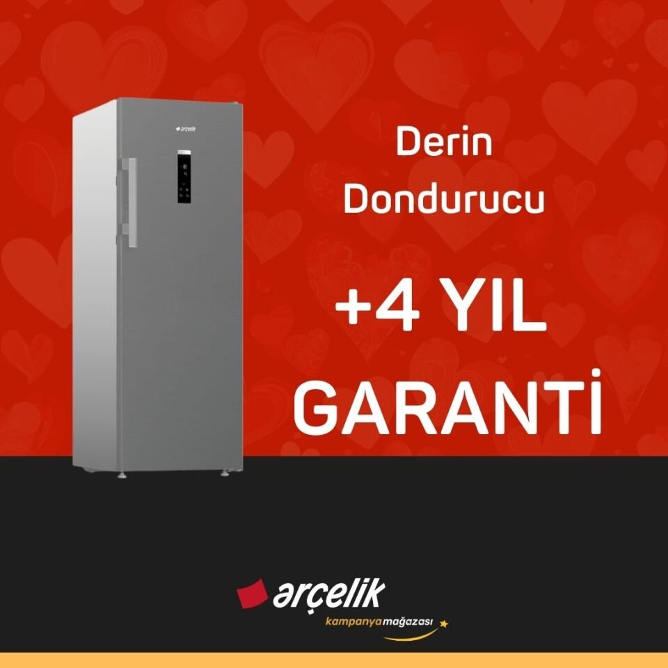 ARÇELİK Derin Donduruc +4 Yıl Ek Garanti