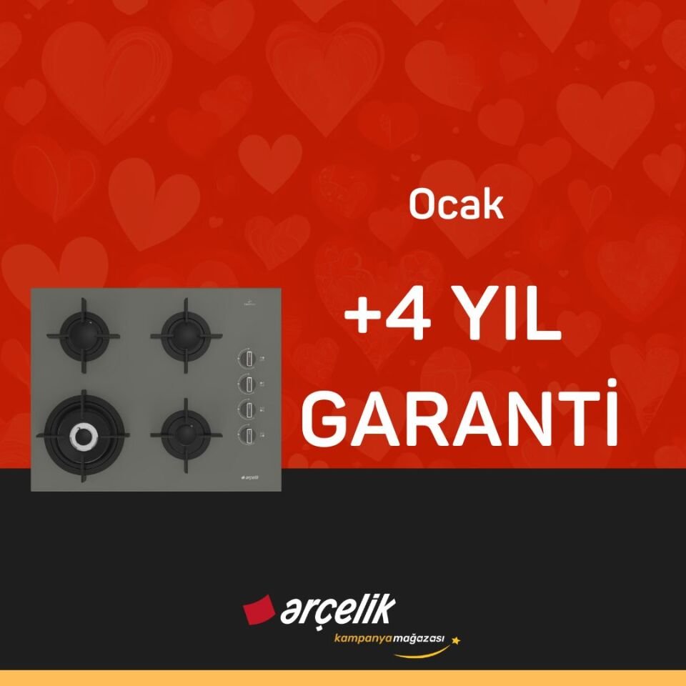 ARÇELİK Ocak +4 Yıl Ek Garanti