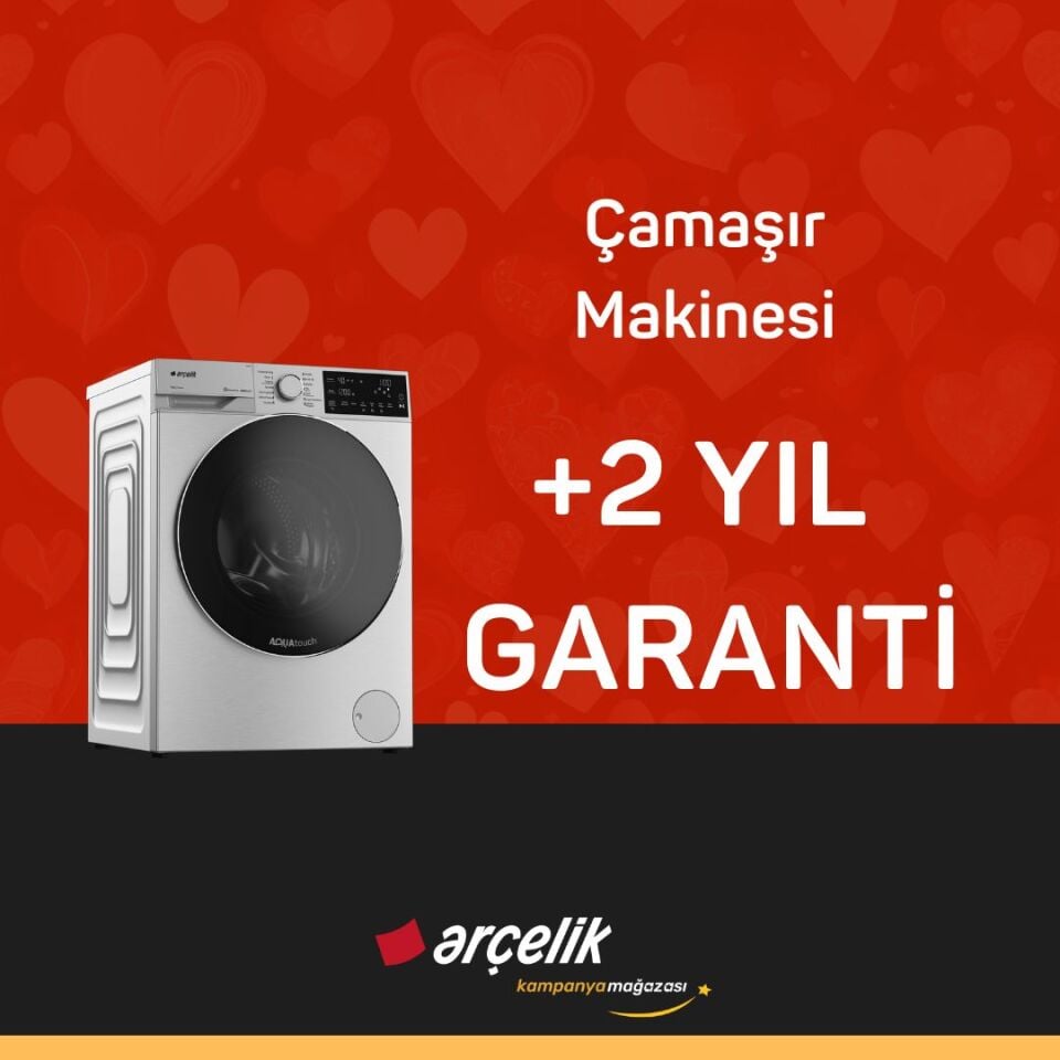 ARÇELİK Çamaşır Makinesi +2 Yıl Ek Garanti