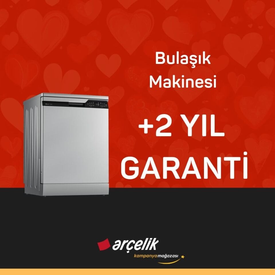 ARÇELİK Bulaşık Makinesi İçin +2 Yıl Ek Garanti