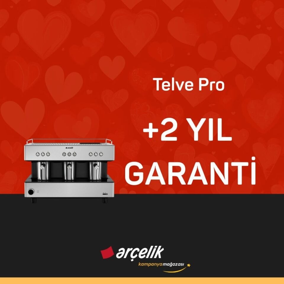 ARÇELİK Telve Pro +2 Yıl Ek Garanti