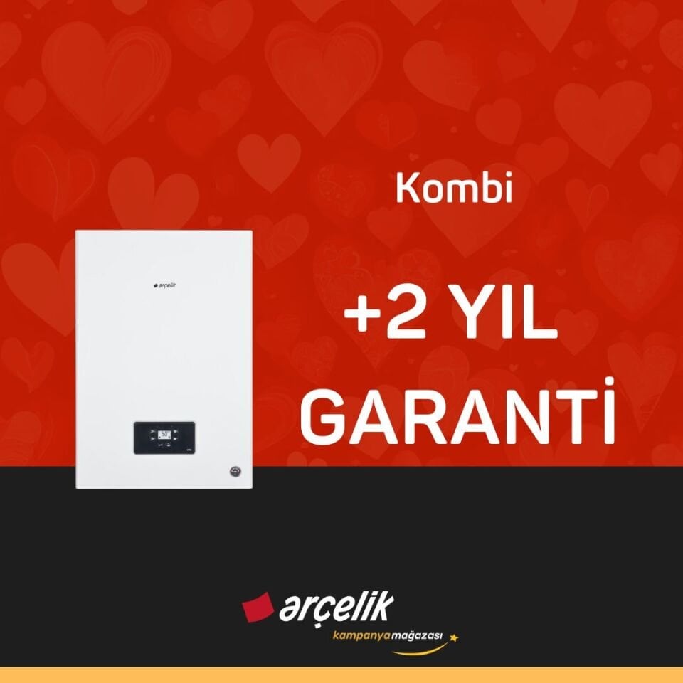 ARÇELİK Kombi +2 Yıl Ek Garanti