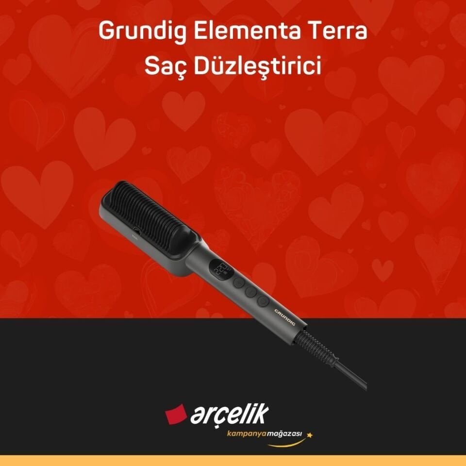 GRUNDIG HB 9350 Elementa Terra Saç Düzleştirici