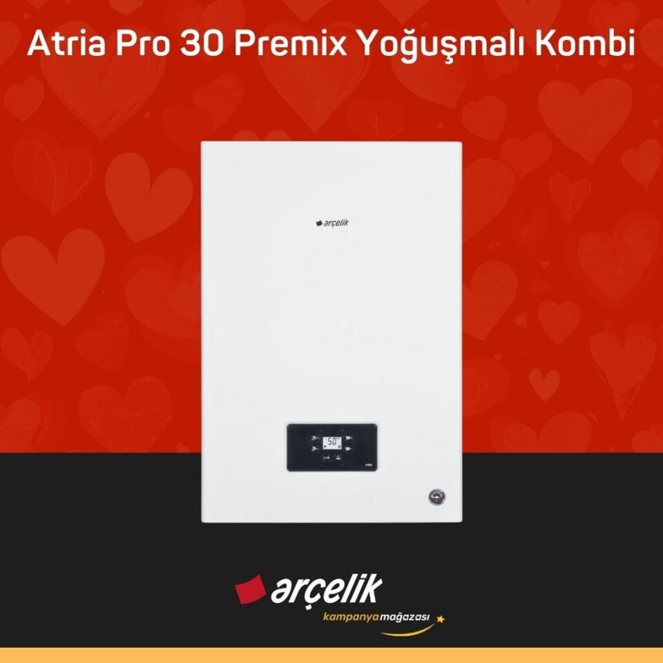 ARÇELİK Atria Pro 30 Premix Yoğuşmalı Kombi