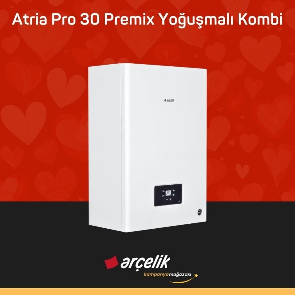 ARÇELİK Atria Pro 30 Premix Yoğuşmalı Kombi