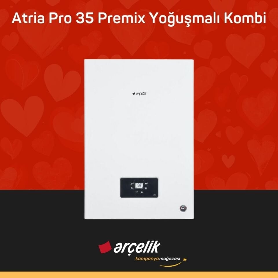 ARÇELİK Atria Pro 35 Premix Yoğuşmalı Kombi