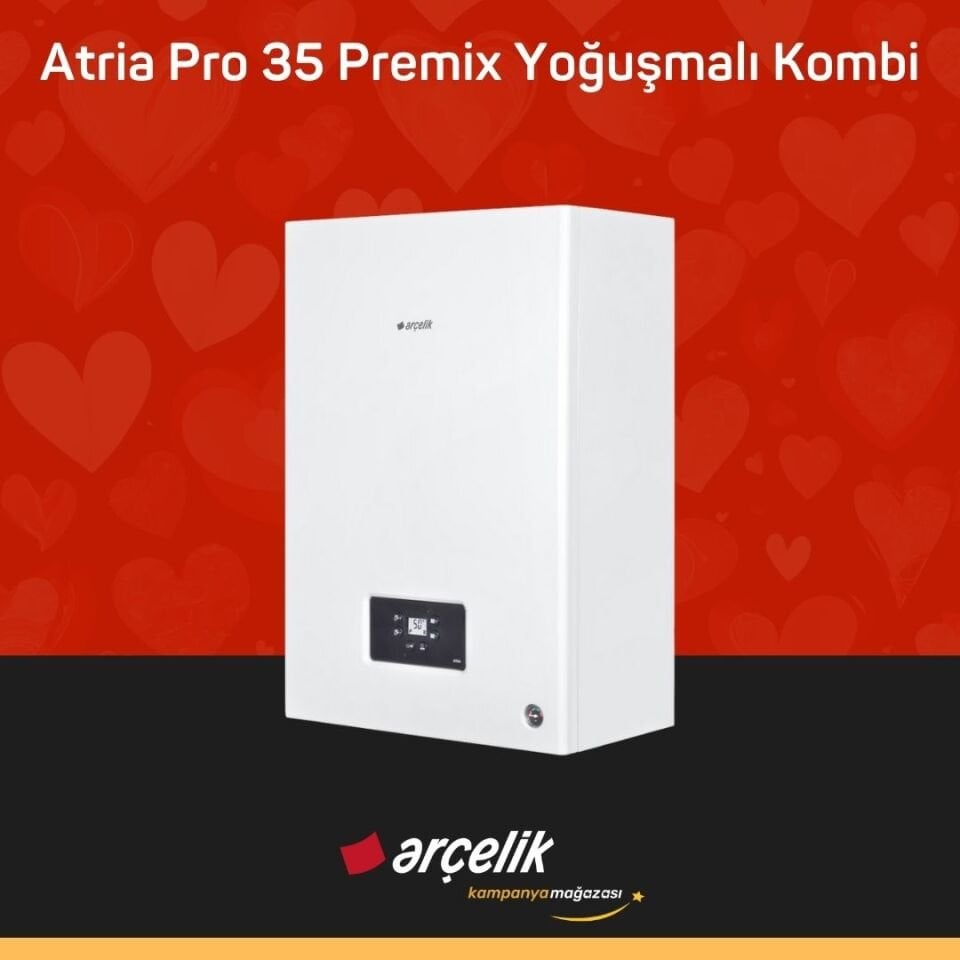 ARÇELİK Atria Pro 35 Premix Yoğuşmalı Kombi