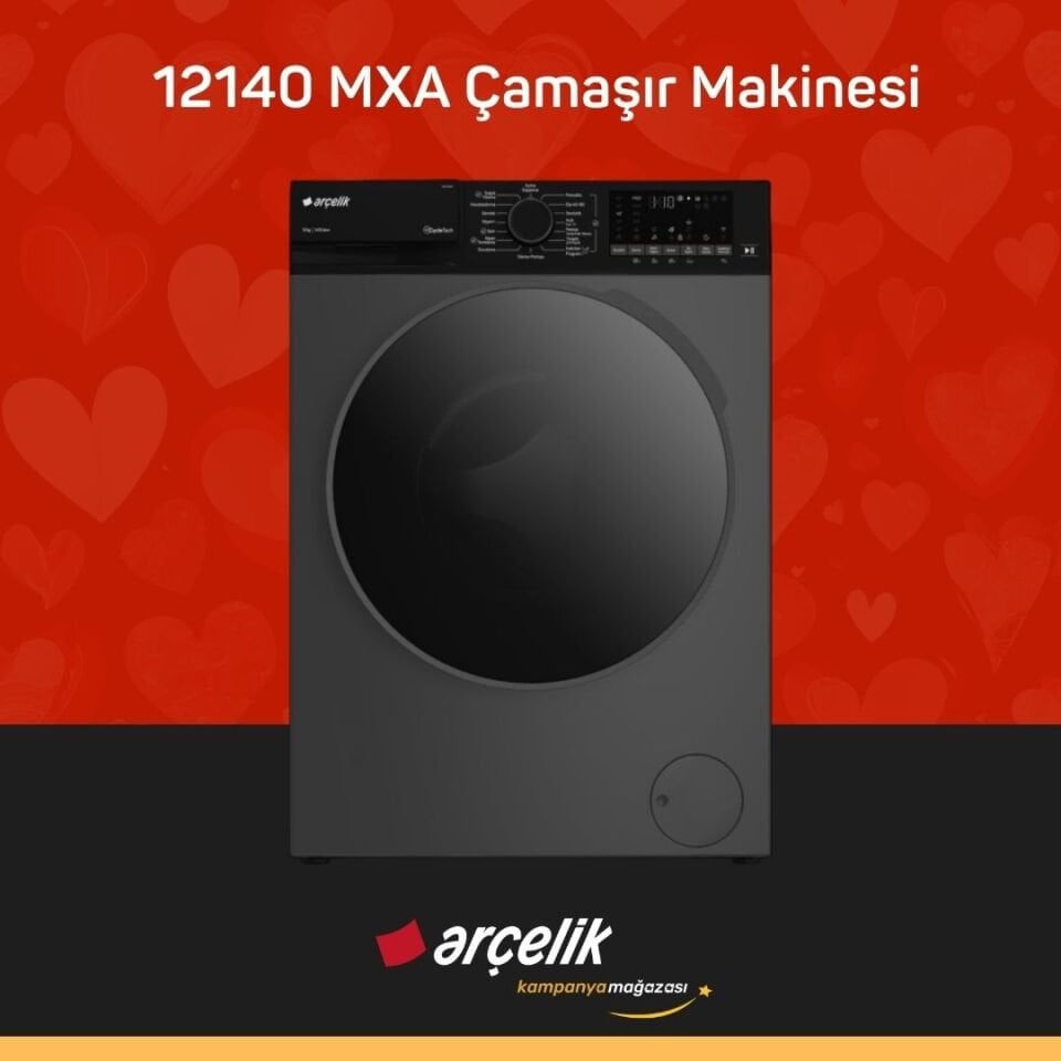 ARÇELİK 12140 MXA 12 Kg Çamaşır Makinesi