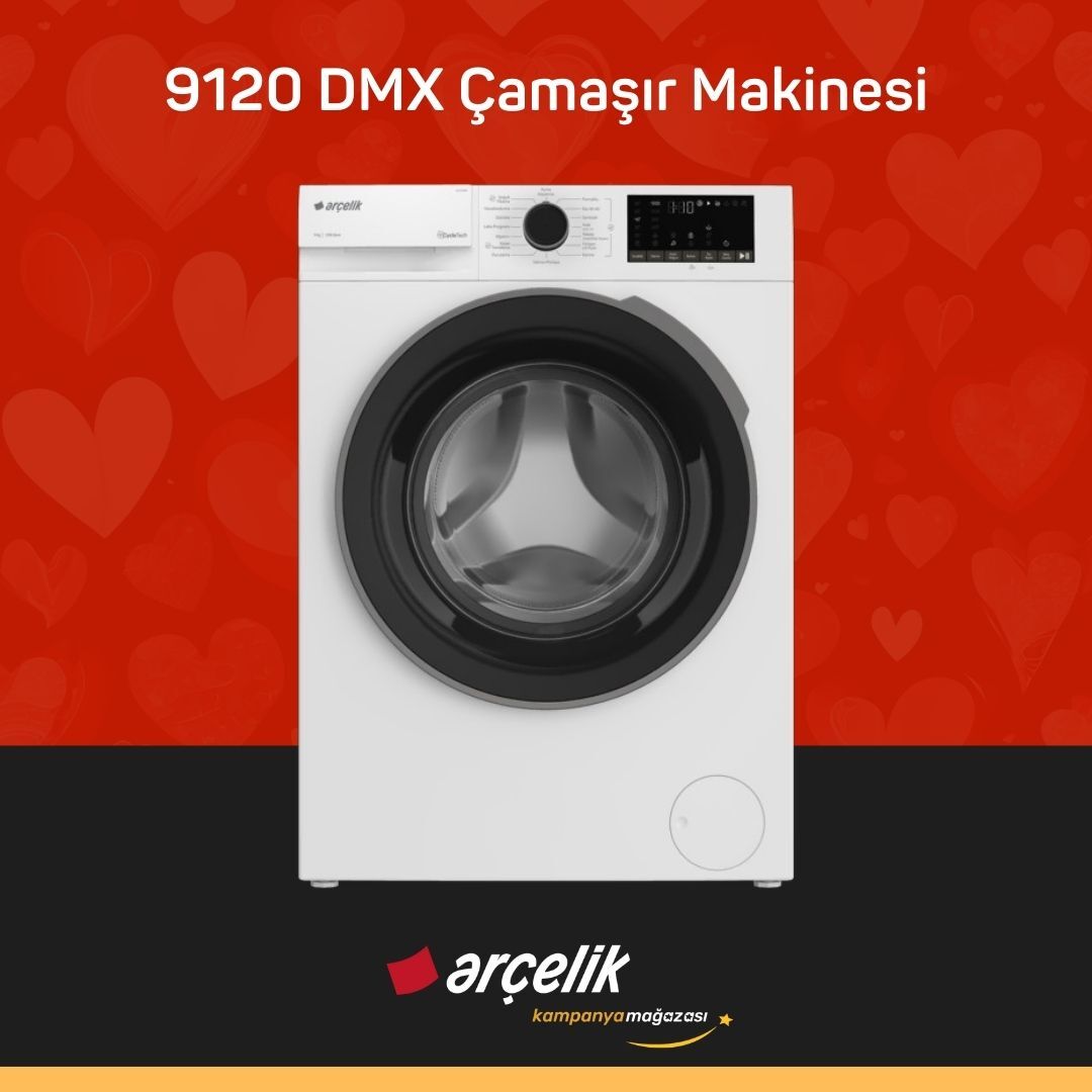 ARÇELİK 9120 DMX Çamaşır Makinesi