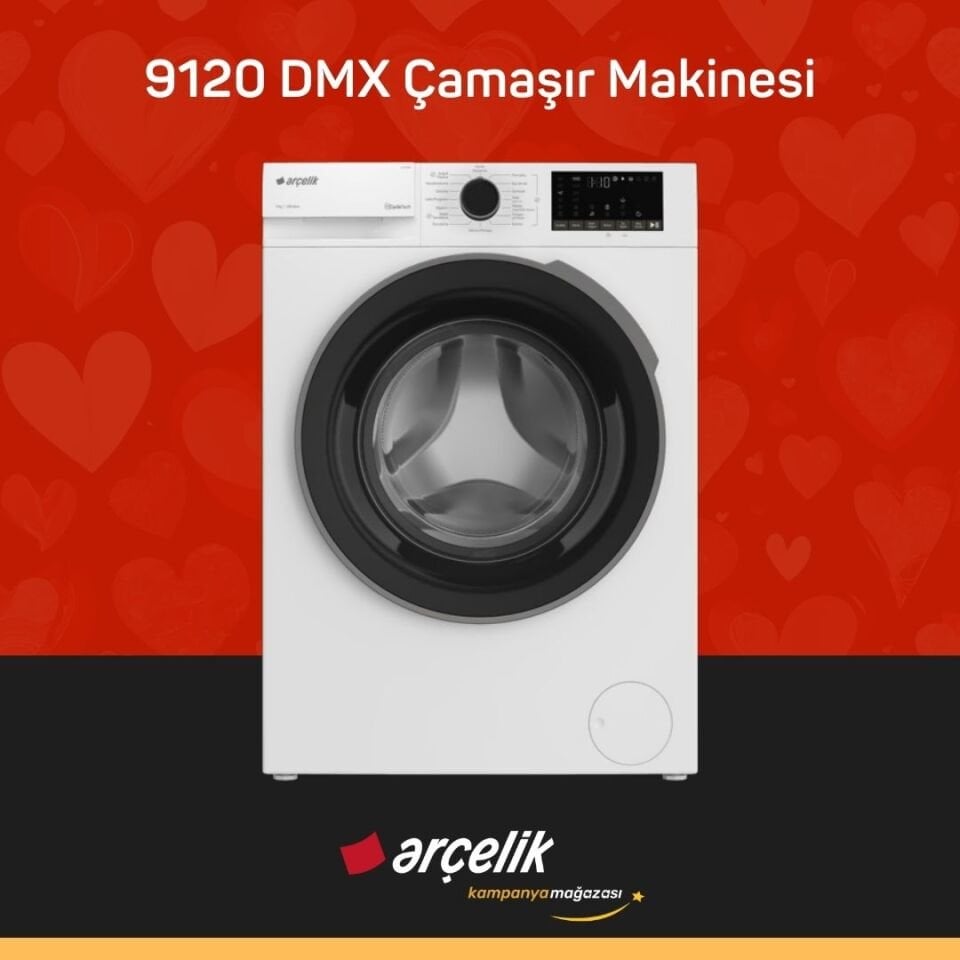 ARÇELİK 9120 DMX Çamaşır Makinesi