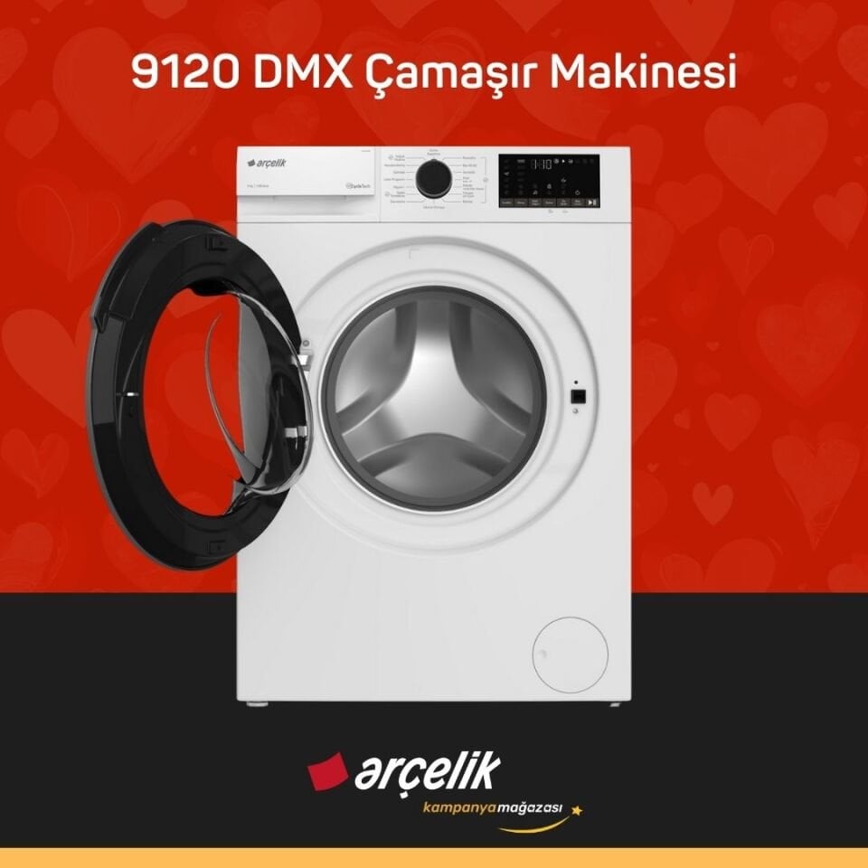 ARÇELİK 9120 DMX Çamaşır Makinesi