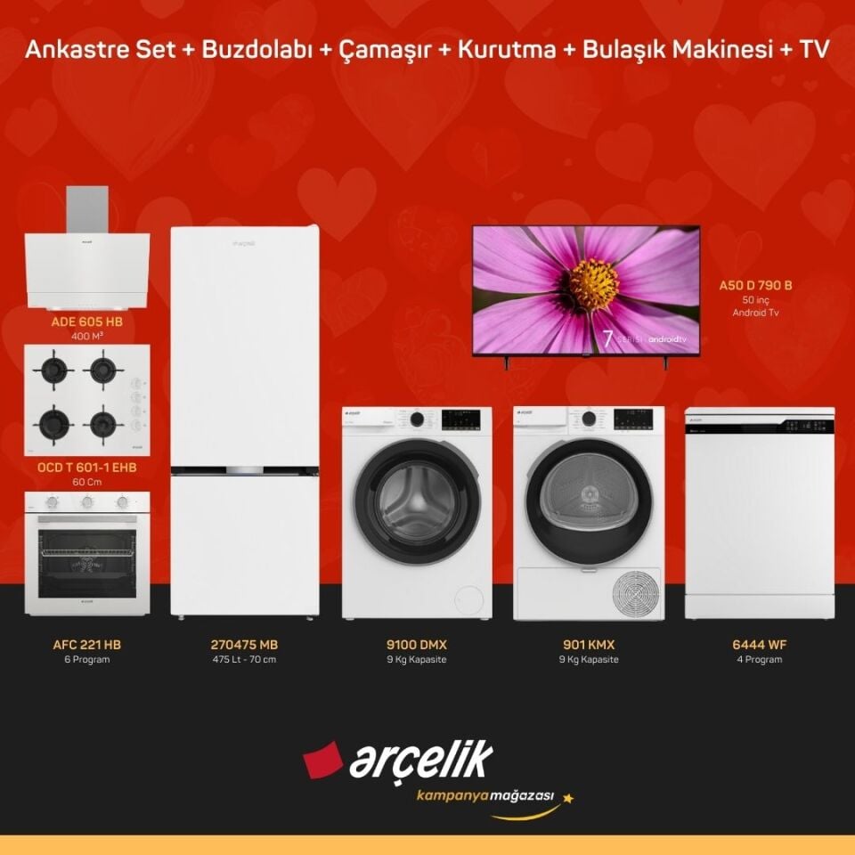 ARÇELİK 8'li Çeyiz Paketi 1