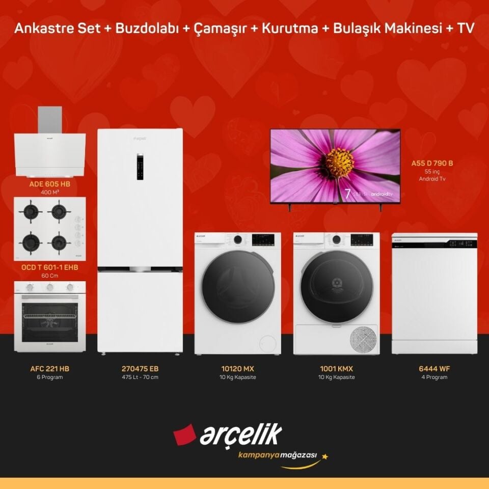 ARÇELİK 8'li Çeyiz Paketi 2