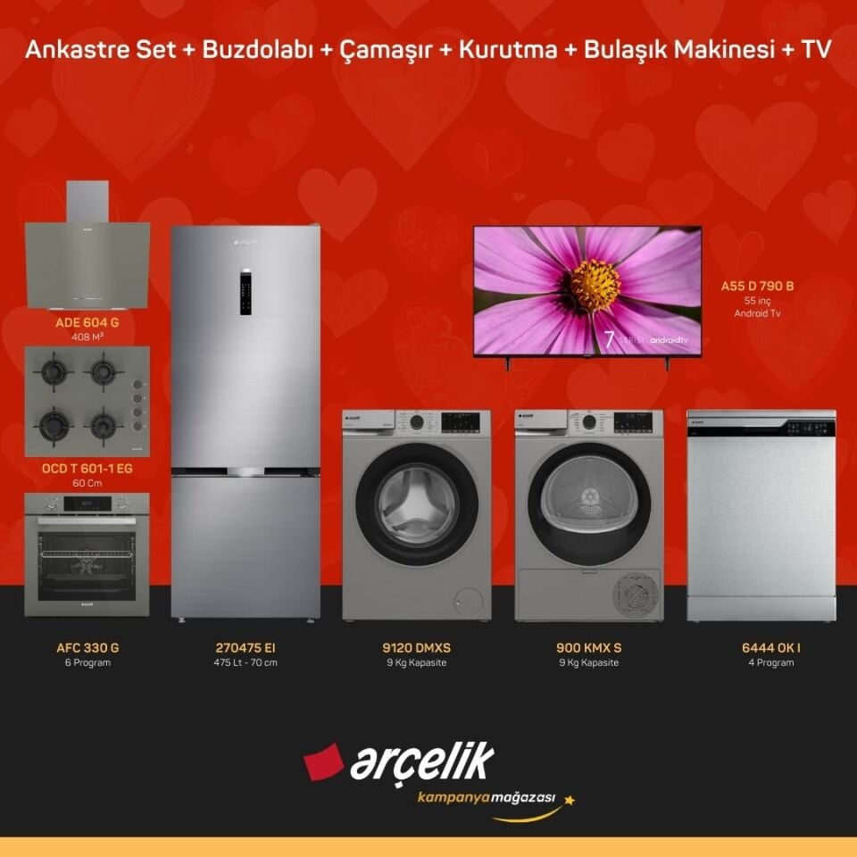 ARÇELİK 8'li Çeyiz Paketi 4
