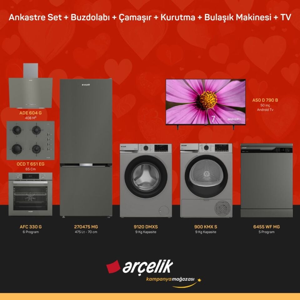 ARÇELİK 8'li Çeyiz Paketi 7