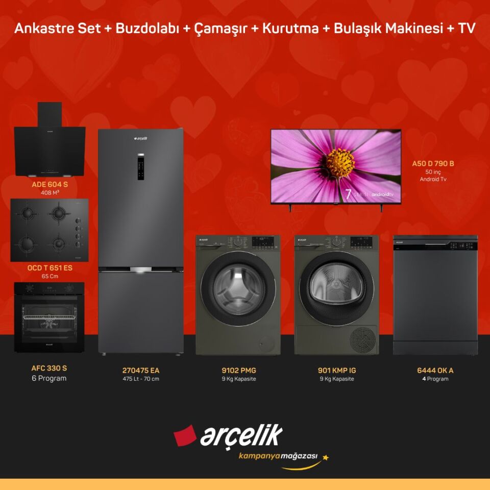 ARÇELİK 8'li Çeyiz Paketi 9