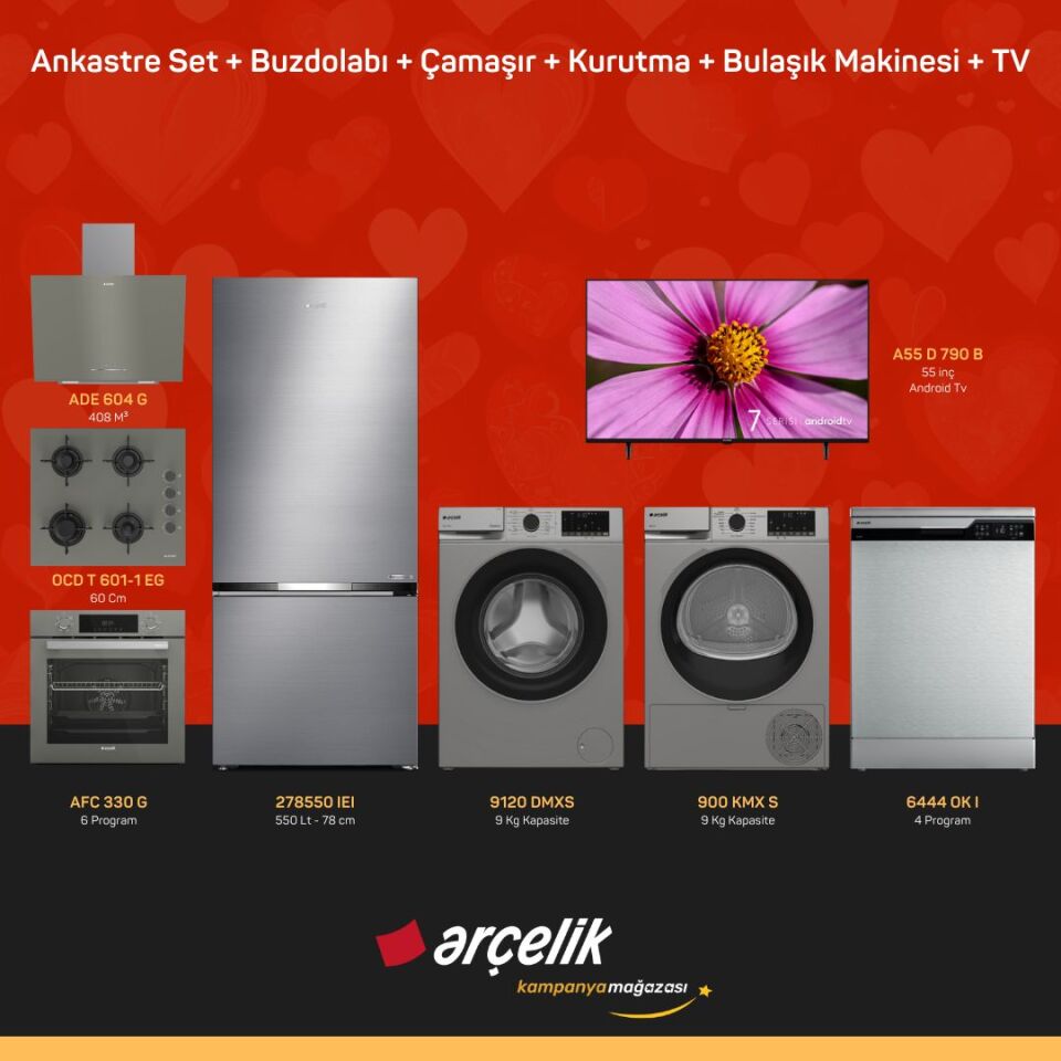 ARÇELİK 8'li Çeyiz Paketi 12
