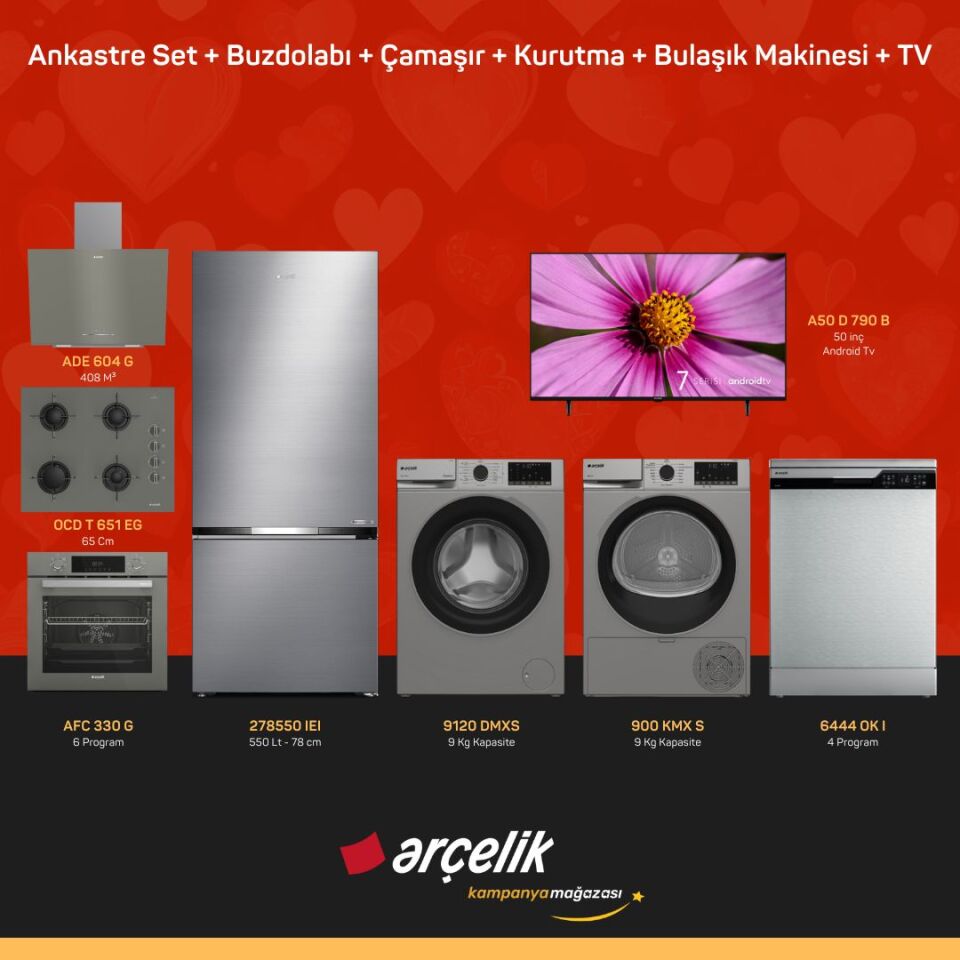 ARÇELİK 8'li Çeyiz Paketi 13