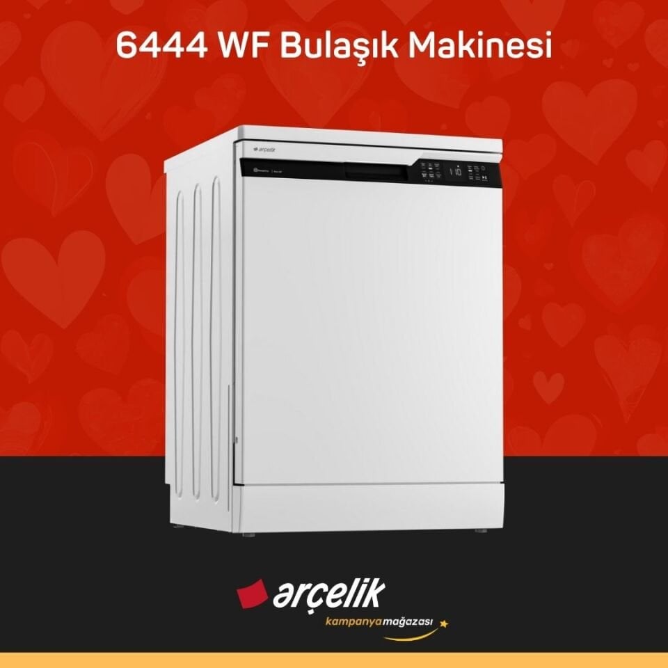 ARÇELİK 8100 MX Çamaşır Makinesi - 6444 WF Bulaşık Makinesi