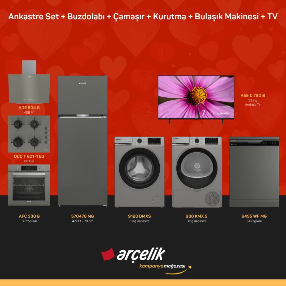 ARÇELİK 8'li Çeyiz Paketi 24