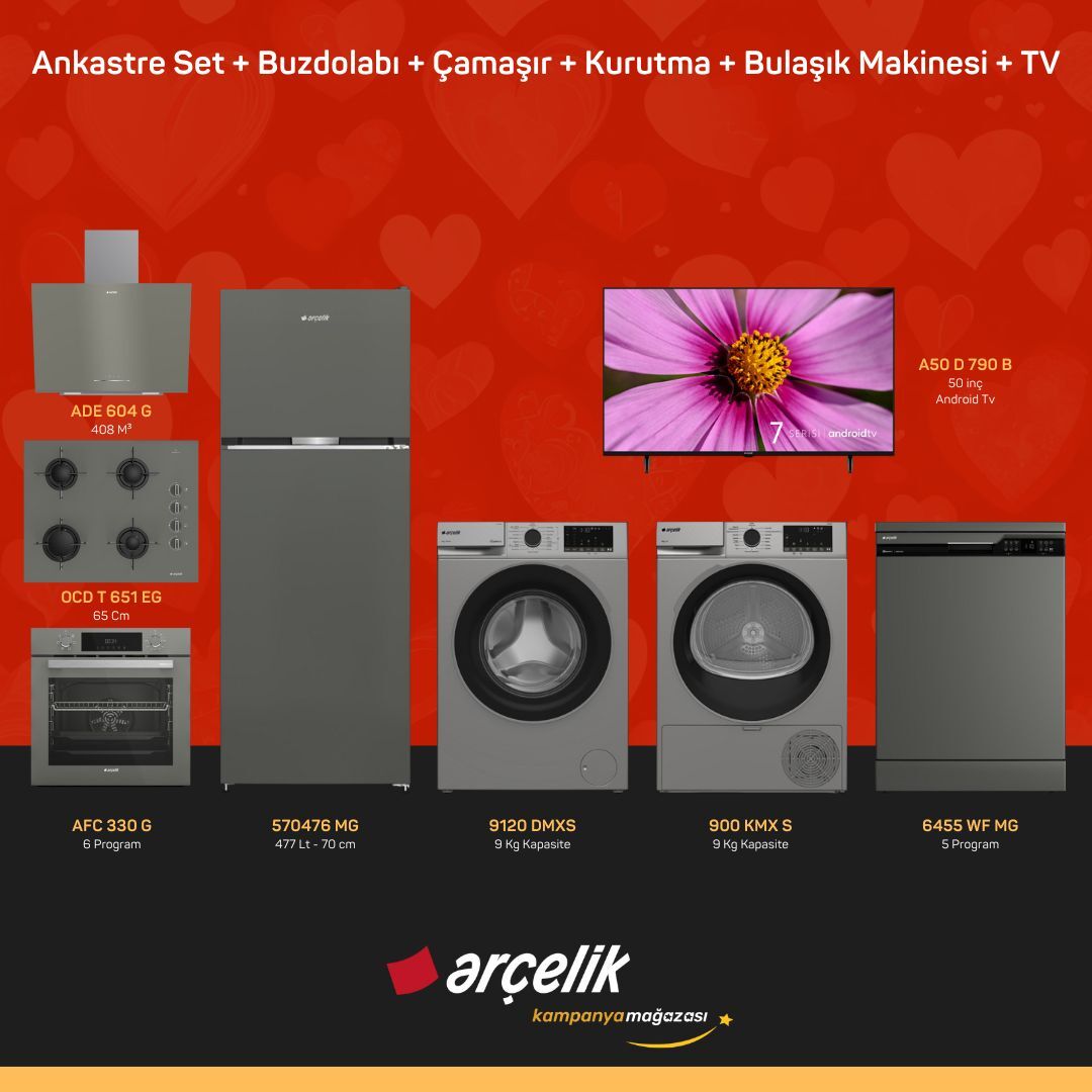 ARÇELİK 8'li Çeyiz Paketi 25
