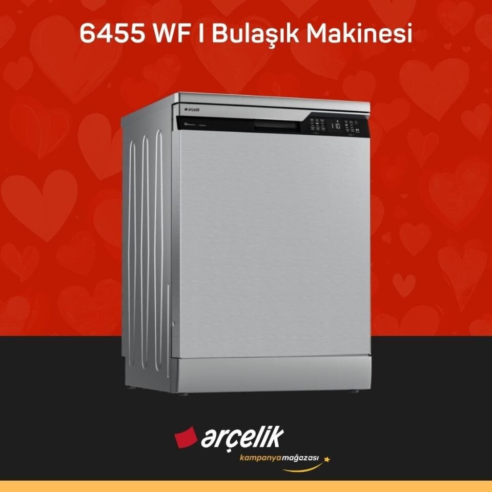 ARÇELİK 9120 DMXS Çamaşır Makinesi - 6455 WF I Bulaşık Makinesi