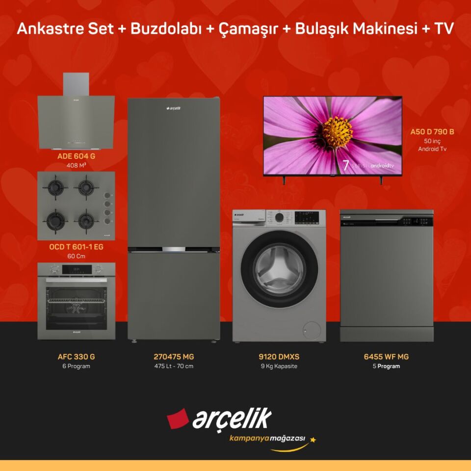 ARÇELİK 7'li Çeyiz Paketleri 28