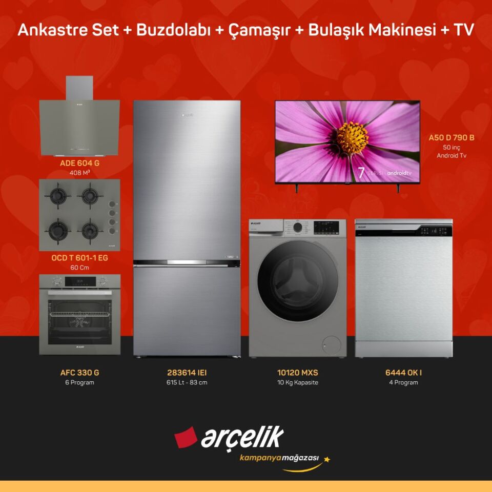 ARÇELİK 7'li Çeyiz Paketleri 36