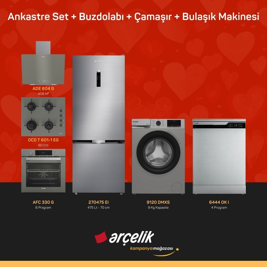 ARÇELİK 6'lı Çeyiz Paketi 2