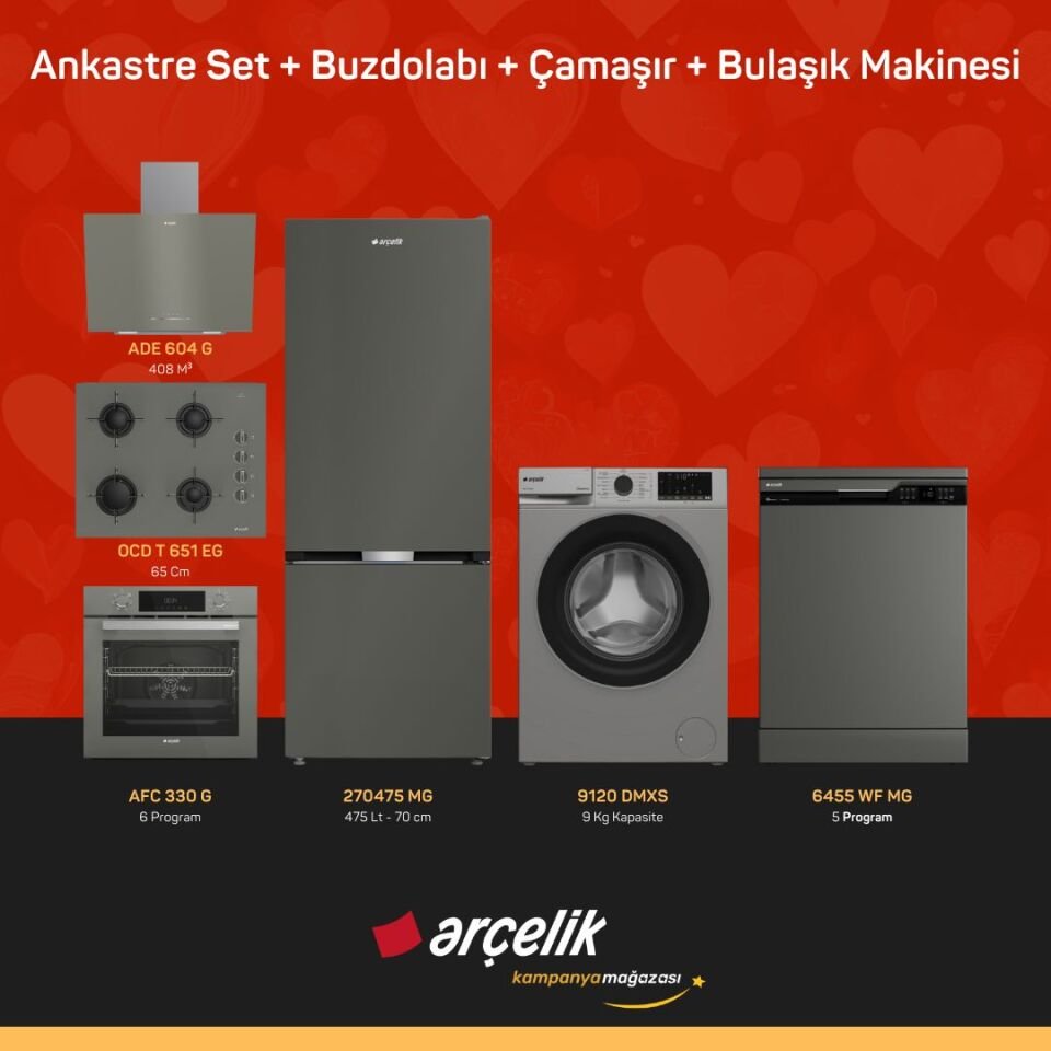 ARÇELİK 6'LI Çeyiz Paketi 5