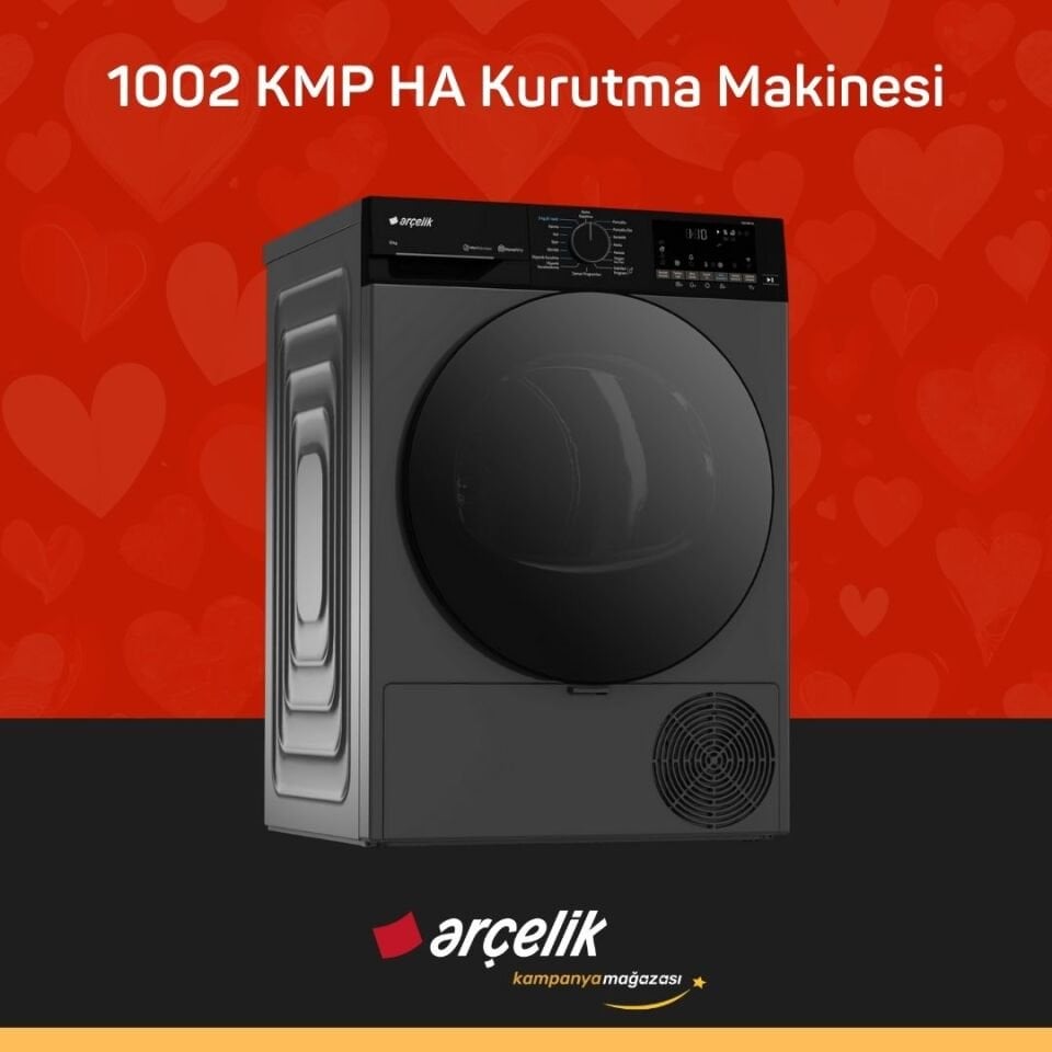 ARÇELİK 1002 KMP HA Kurutma Makinesi