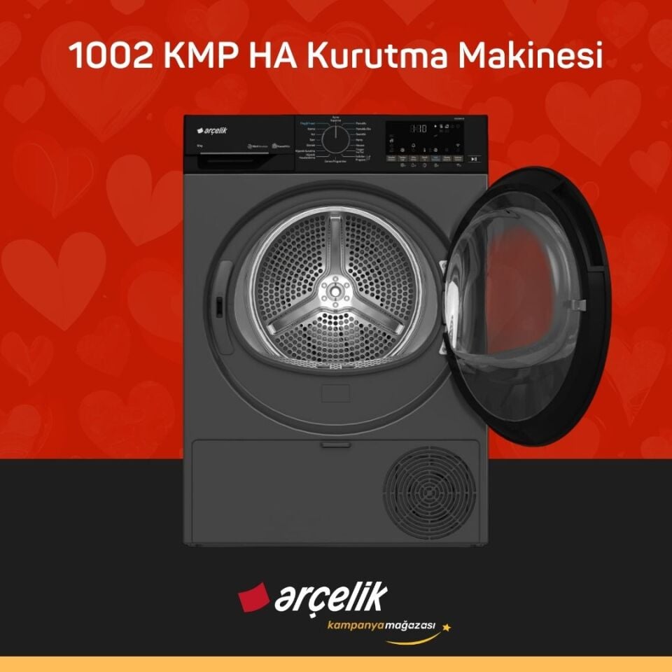 ARÇELİK 1002 KMP HA Kurutma Makinesi