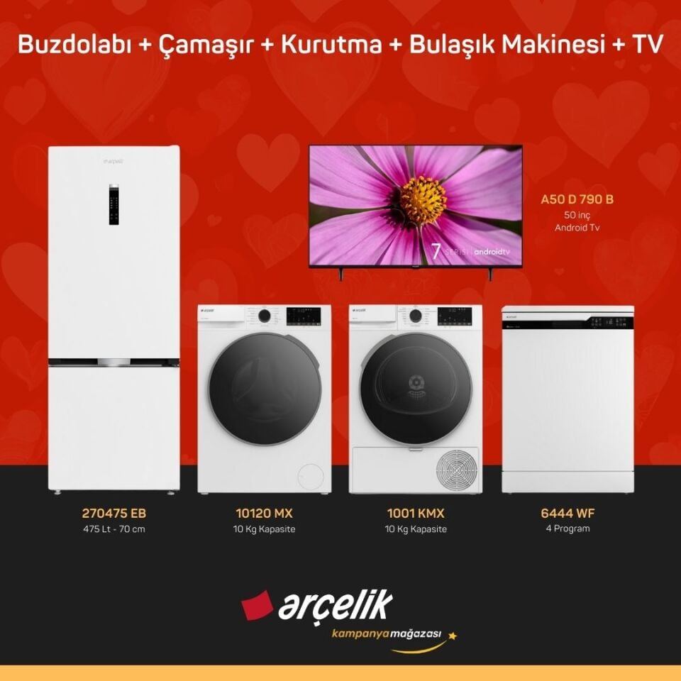 ARÇELİK 5'li Çeyiz Paketi 1