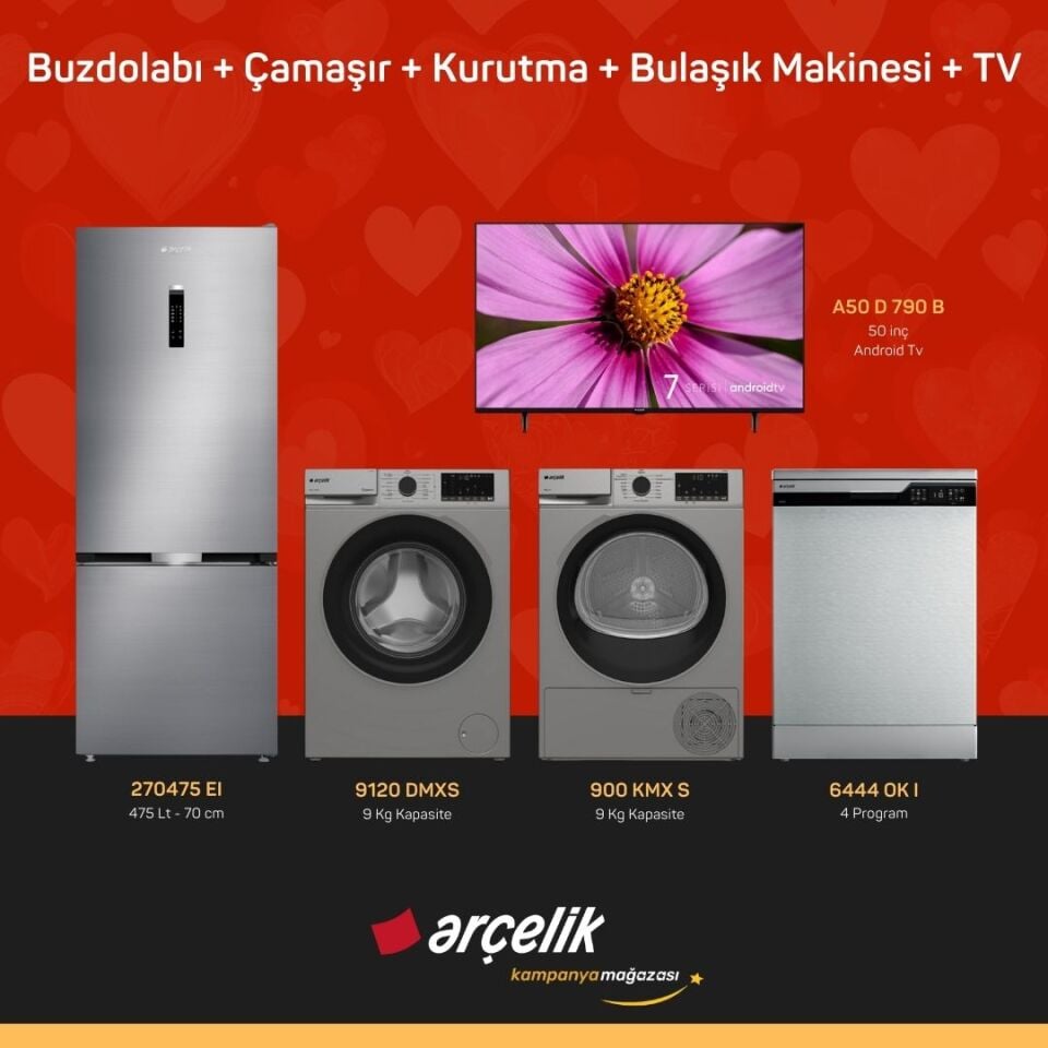ARÇELİK 5'li Çeyiz Paketi 2