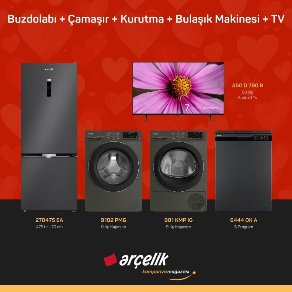 ARÇELİK 5'li Çeyiz Paketi 4