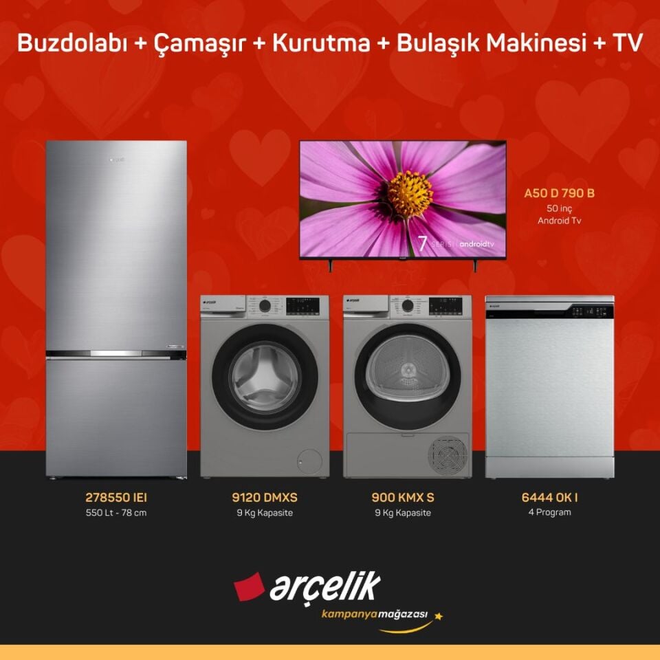 ARÇELİK 5'li Çeyiz Paketi 6