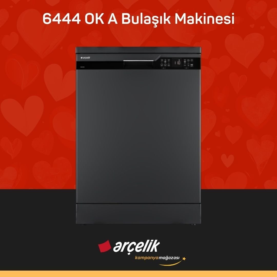 ARÇELİK 6444 OK A Bulaşık Makinesi