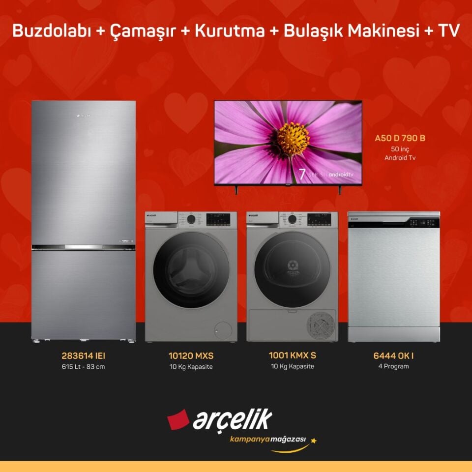 ARÇELİK 5'li Çeyiz Paketi 8