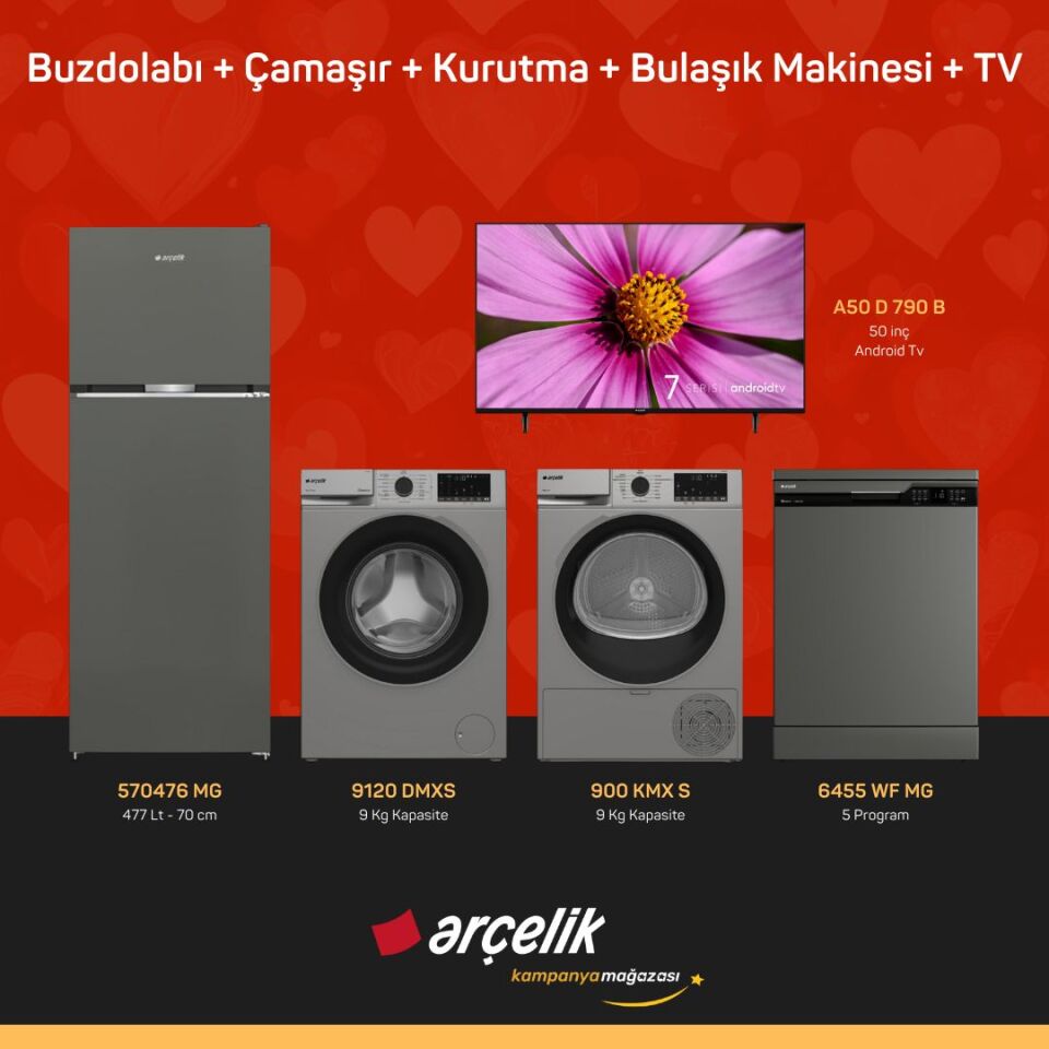 ARÇELİK 5'li Çeyiz Paketi 12
